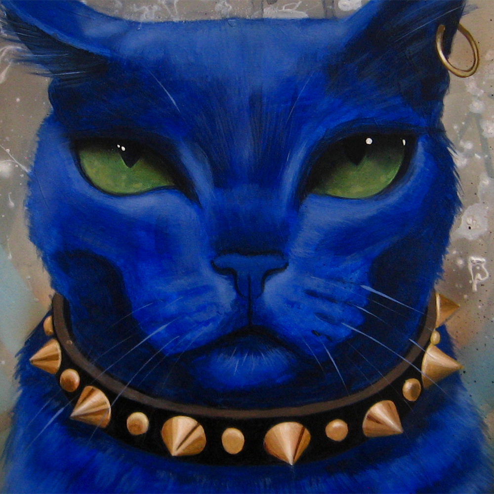 Feline art by Brutal Sun.